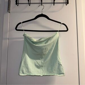 Express Mint Green Tube Top Size M